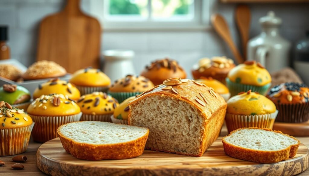 keto-friendly breads and muffins