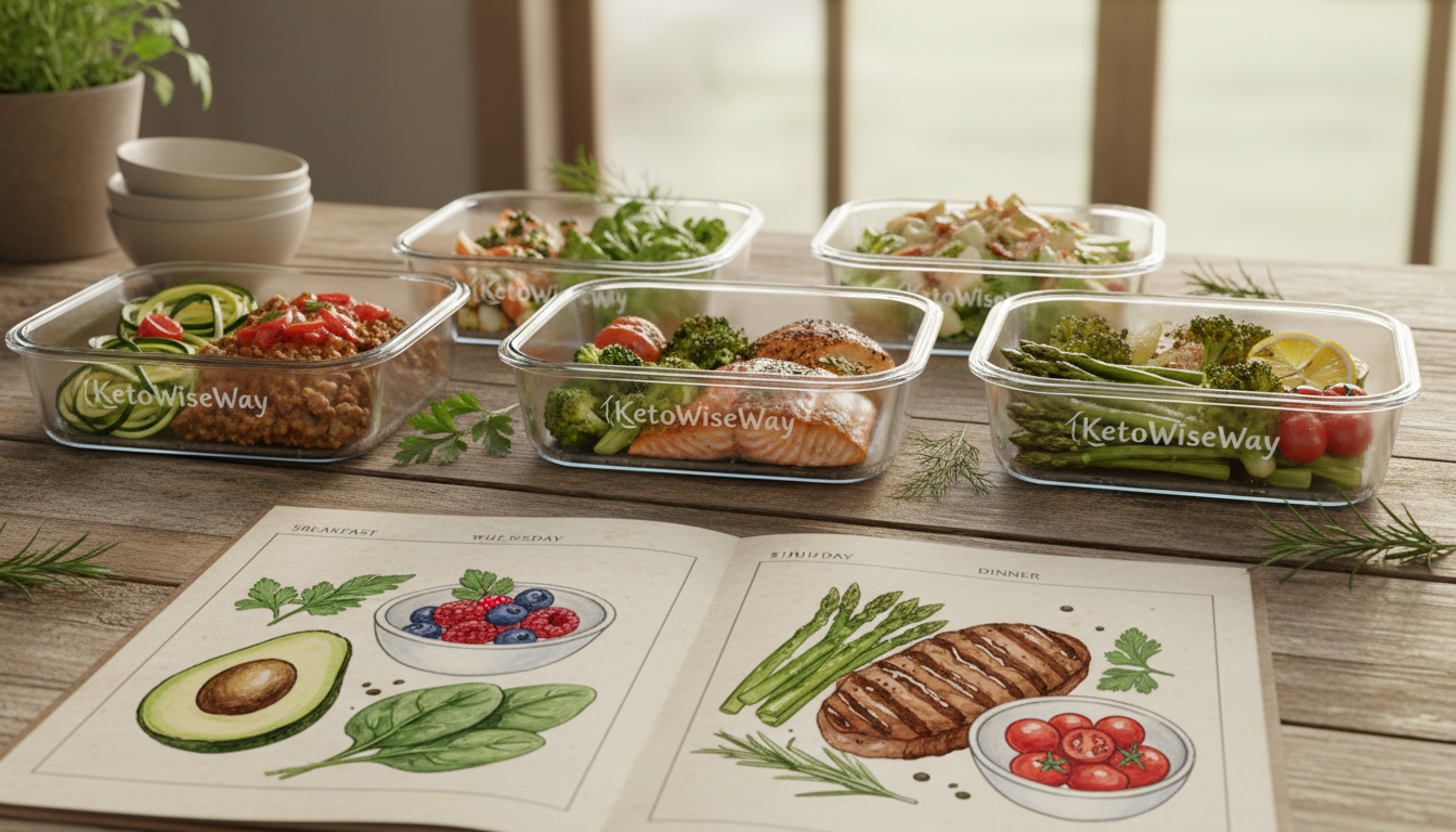 7-Day Keto Meal Plan for Beginners: Lose Your First 5lbs Fast