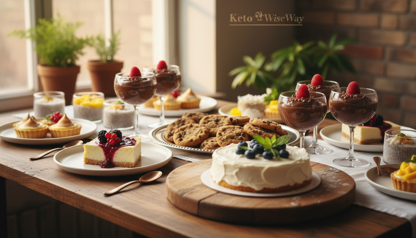 Guilt-Free Keto Desserts: 10 Sweet Treats Under 5g of Net Carbs