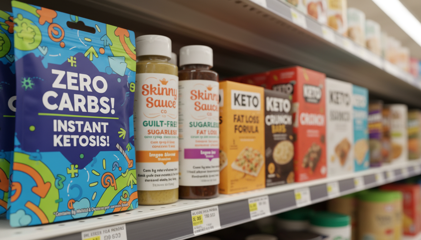 Hidden Carbs in "Keto" Products: 5 Labels That Are Lying to You