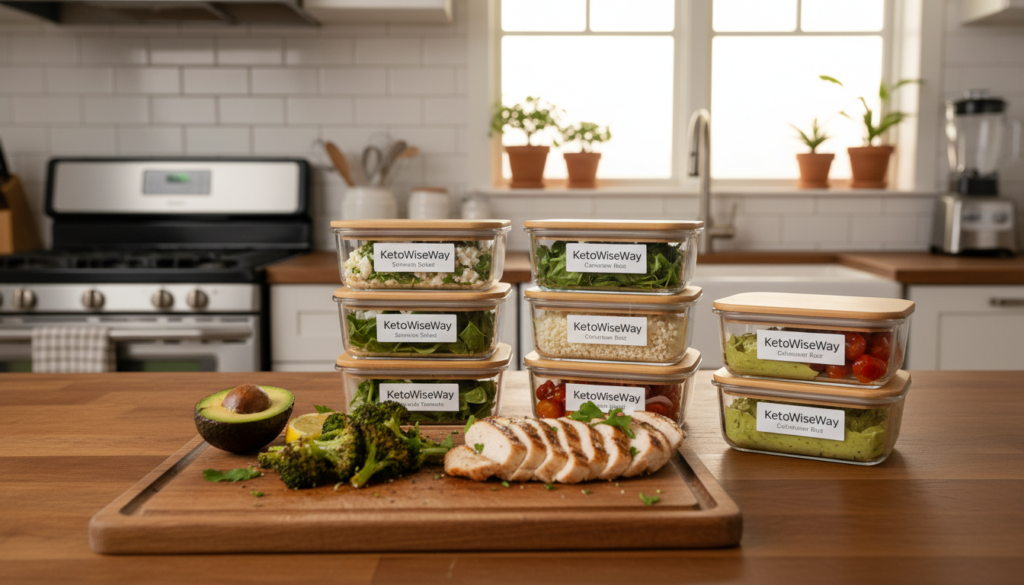 Keto Meal Prep 101: How to Save 5 Hours Every Week