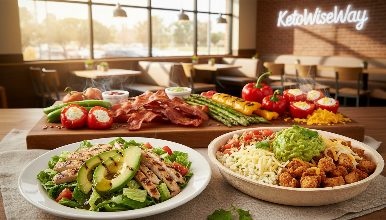 The Best Keto Fast Food Options: What to Order at McDonald's & Chipotle