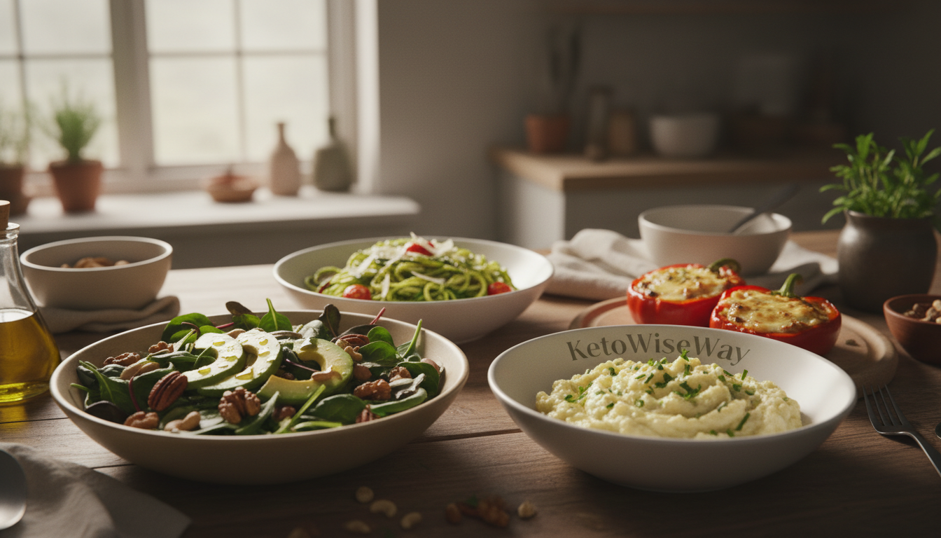 Vegetarian Keto Meal Plan: High-Fat Recipes Without the Meat