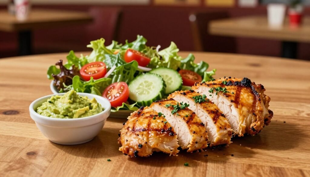 Chick fil A grilled chicken keto options