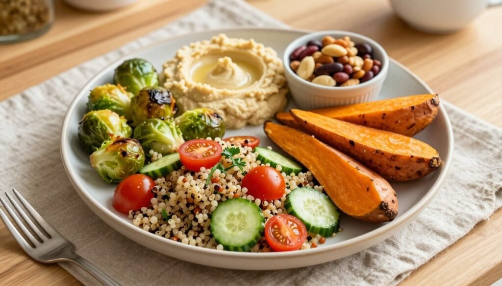 balanced vegan plate model balanced vegan plate model