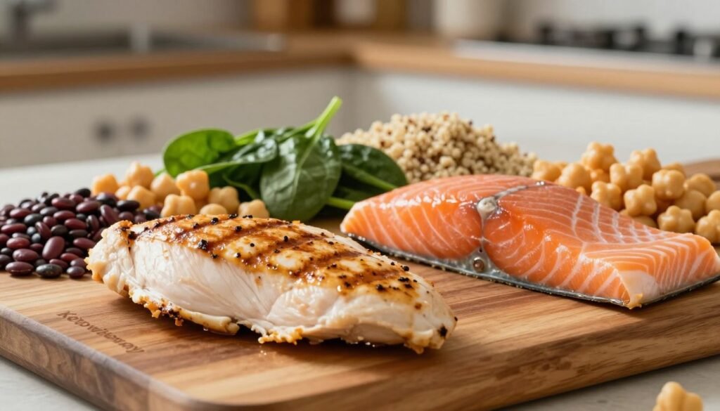 lean proteins building blocks muscle satiety
