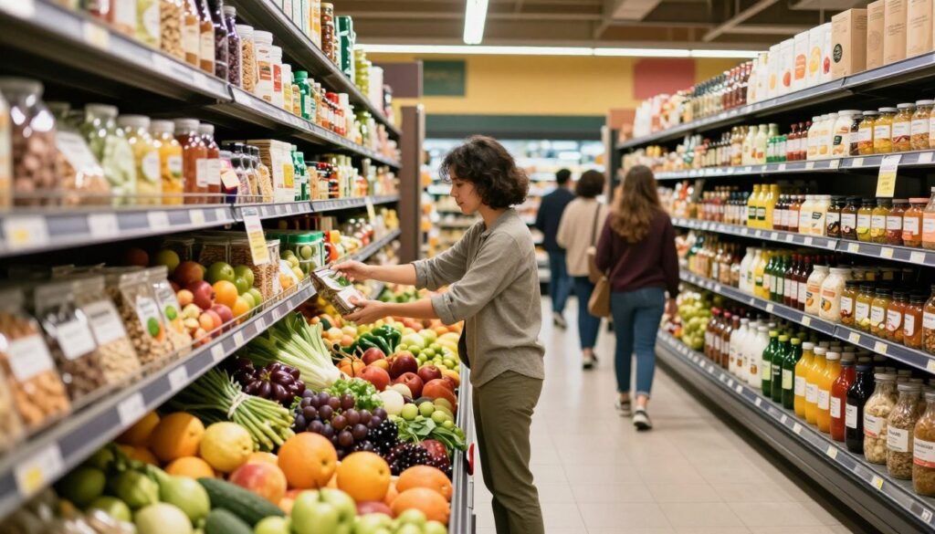 navigating grocery store aisles navigating grocery store aisles